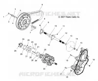 TREN, EJE DE TRANSMISIÓN, JACKSHAFT and DRIVE BELT