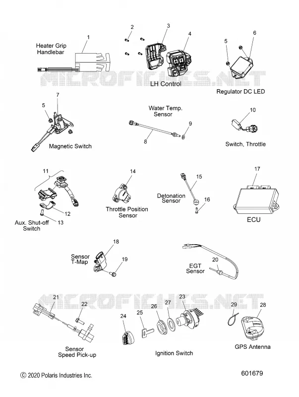 ELECTRICA, SWITCHES, SENSORS AND COMPONENTS