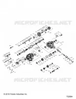 DRIVE TRAIN, PRINCIPAL GEARCASE