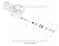TREN, PRINCIPAL CAJA DE ENGRANAJES OUTPUT SHAFT