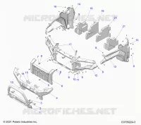 PARACHOQUES DELANTERO, FACIA, GRILLE, AND FLARES