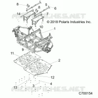 CHASSIS, MAIN FRAME AND ESQUÃD PLATES