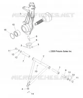 SUSPENSION, A-ARM and PUNTAL MOUNTING