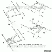 SUSPENSION TRASERA CONTROL ARMS