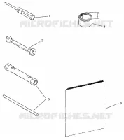 KIT DE HERRAMIENTA LITE TOURING 0983133 and EUROPEAN LITE TOURNG E983133 (4941934193A014)