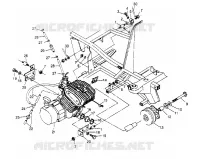 MONTAJE DEL MOTOR Trail Boss W958527 (4930323032A009)