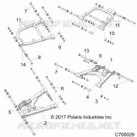 SUSPENSION TRASERA CONTROL ARMS