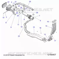 ENGINE, TOMA DE AIRE SYSTEM
