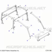 CHASSIS, CAB BASTIDOR