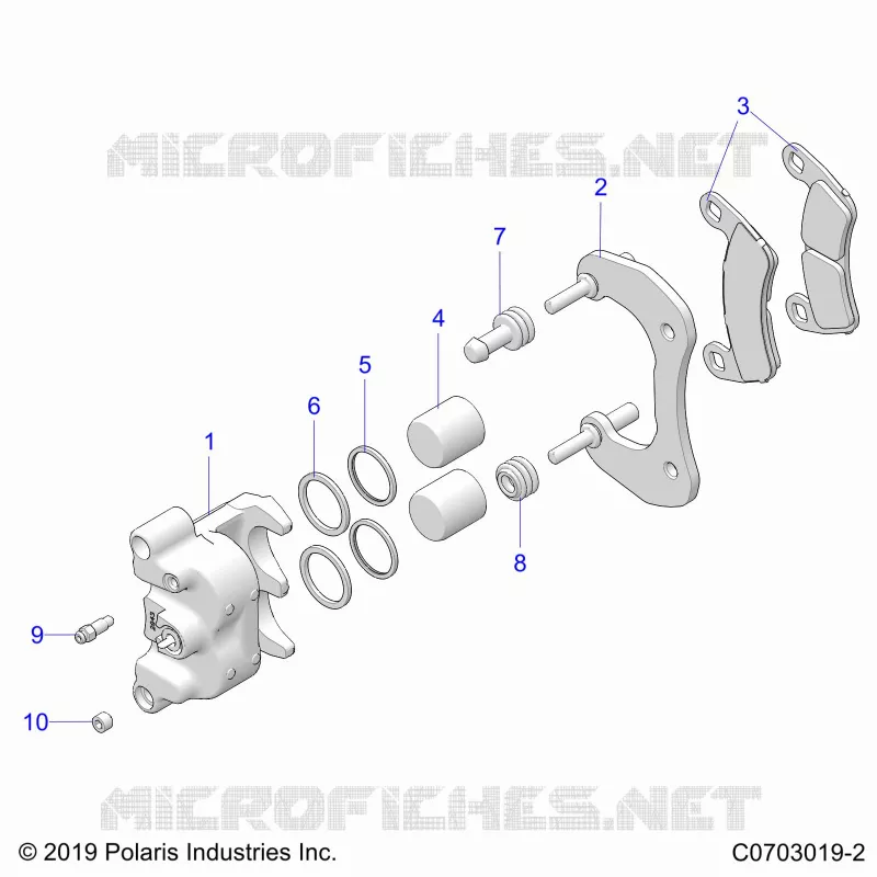 BRAKES, PINZA FRENO TRASEIRA