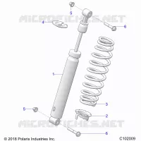 SUSPENSION, CHOQUE FRONTAL
