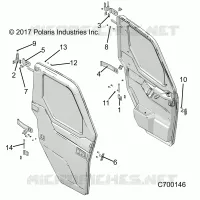 PUERTAS, FRONT, FULL, MOUNTING