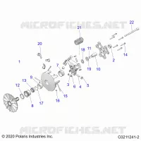 TREN, PRIMARY CLUTCH