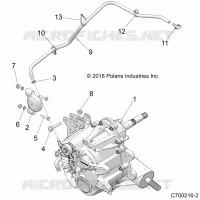TREN, MAIN GEARCASE MOUNTING