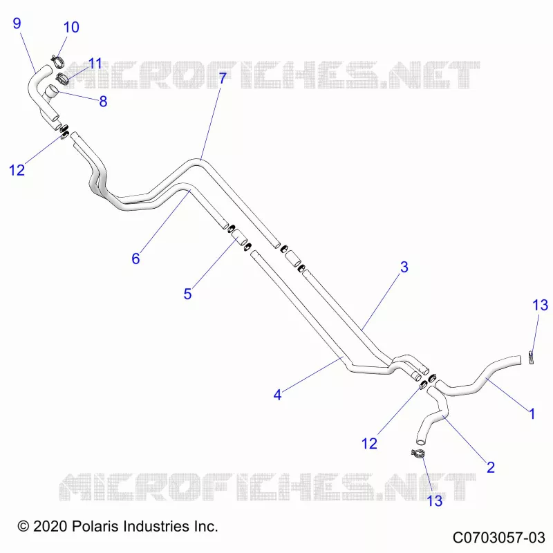 ENFRIAMIENTO, HOSES AND RELATED