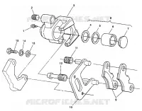 MONTAJE DE FRENO DELANTERA 6X6  W938739 (4924062406017A)