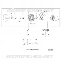 DRIVE TRAIN, PRIMARY EMBRAGUE