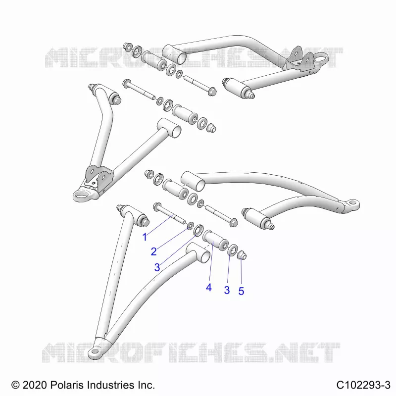 SUSPENSION, A-ARM MOUNTING