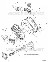 TREN, CLUTCH COVER