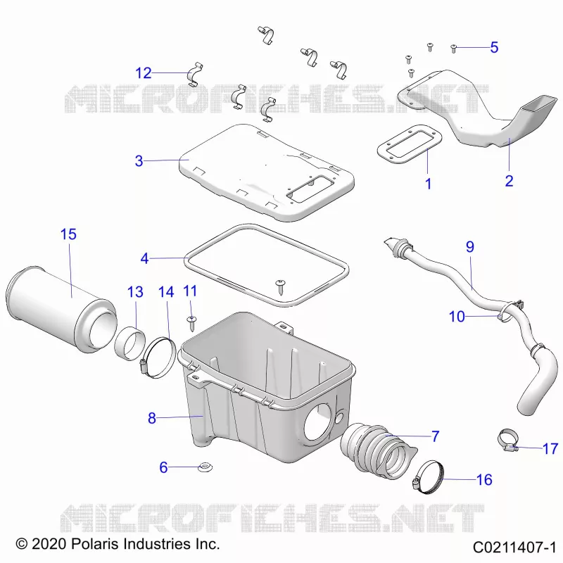 ENGINE, TOMA DE AIRE SYSTEM