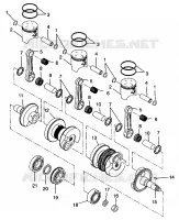 PISTÓN Y CIGÜEÑAL ULTRA SKS 0960578, EUROPEAN ULTRA SKS E960578, AND UL (4931683168C012)