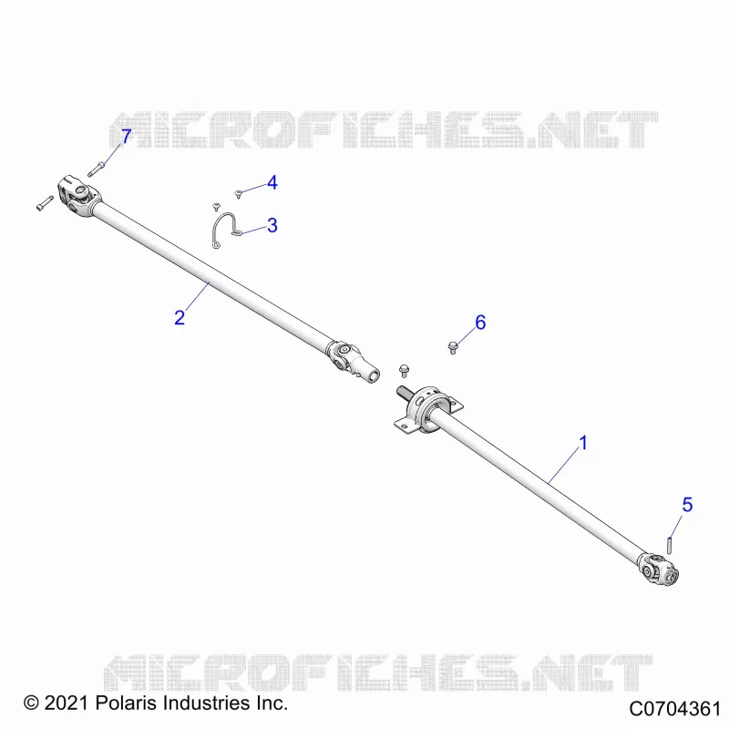 TREN, PROP SHAFT