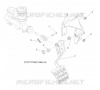BRAKES, PEDAL AND CILINDRO MAESTRO MOUNTING