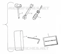 KIT DE HERRAMIENTA SLTX B964590 and Intl. SLTX I964590 (4935783578B013)