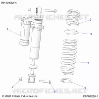 SUSPENSION TRASERA SHOCK