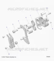 BRAKES, PINZA FRENO TRASEIRA