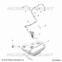 SISTEMA DE COMBUSTIBLE, FUEL TANK