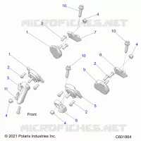 MOTOR, MOUNTING &amp; LONG BLOCK
