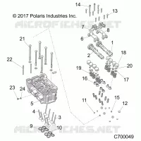 ENGINE, CULATA AND VALVES