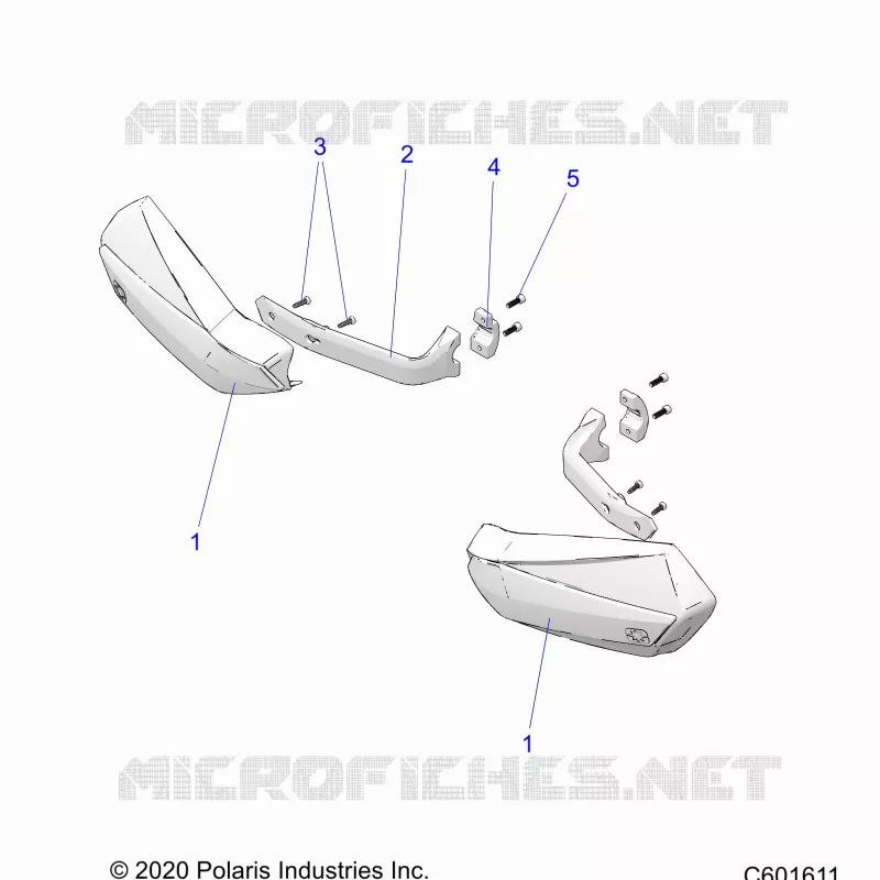 STEERING, HAND GUARDS