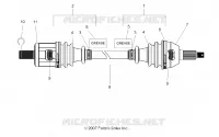 TREN, FRONT HALF SHAFT