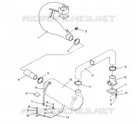 SISTEMA DE ESCAPE SL 750 B944070 (4927012701015A)