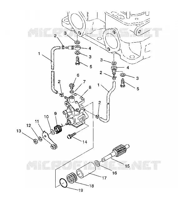 Bomba de aceite WIDETRAK / 0932064 (4922982298036A)