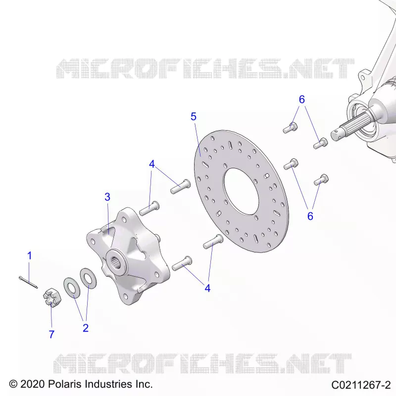 SUSPENSIÃ“N DELANTERA HUB AND BRAKE DISC