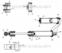 CHOQUE FOX, GAS, RESEVOIR Scrambler 400L W97BC38C (4939893989C012)