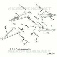 SUSPENSIÃ“N DELANTERA CONTROL ARMS