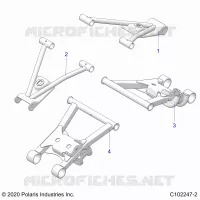 SUSPENSION TRASERA CONTROL ARMS