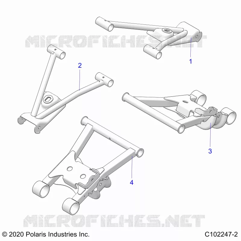 SUSPENSION TRASERA CONTROL ARMS