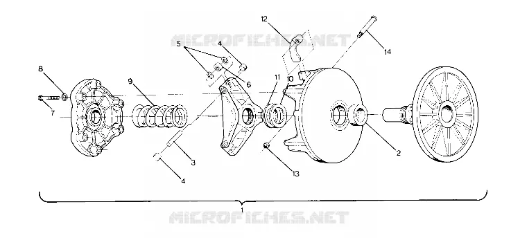 Embrague LTR/STARTRAK (4914141414017A)