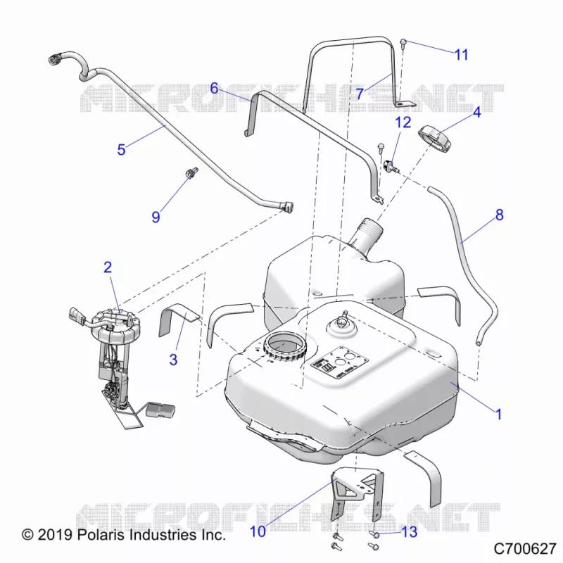 SISTEMA DE COMBUSTIBLES, FUEL TANK