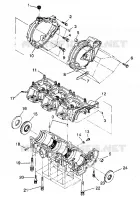 CAJA DEL CIGÜEÑAL ASSEMBLY SLT 750 B944170 (4925942594023A)