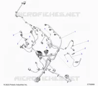 ELECTRICA, WIRE HARNESS, ENGINE