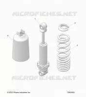 SUSPENSION, CHOQUE FRONTAL TRACK (7045511)