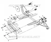 cubierta de la cadena ASSEMBLY 4X4 250 W938127 (4924042404028A)