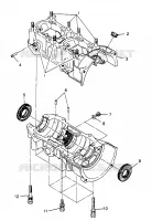 CAJA DEL CIGÜEÑAL 500 0972764,  EUROPEAN 500 E972764,  500 SKS 0972564, EUROPEAN 50 (4938393839C014)