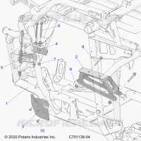 CHASSIS, MOTOR AND REAR DRIVELINE MOUNTING